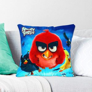 Angry birds Soft Silky Cartoon Kids Cushion