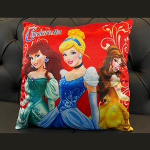 Cinderella Soft Silky Cartoon Kids Cushion