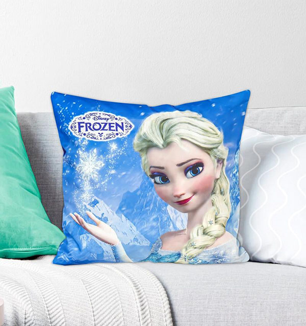 Frozen Soft Silky Cartoon Kids Cushion
