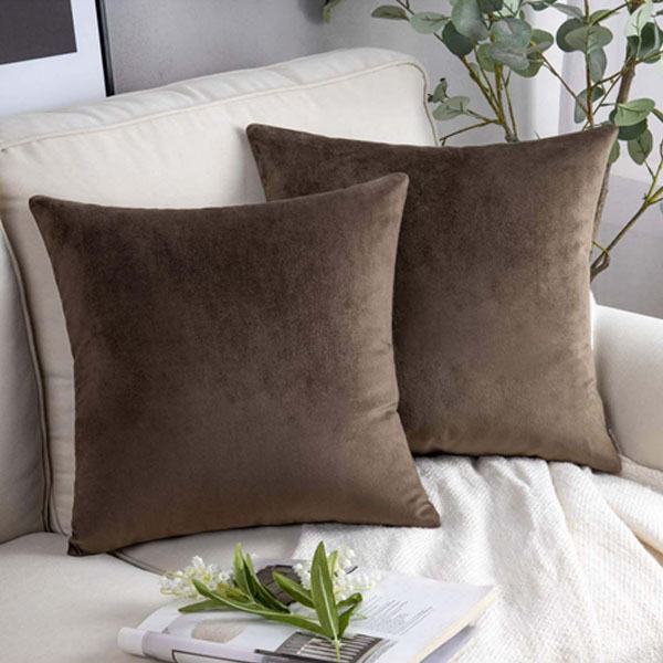 cushion cover brown