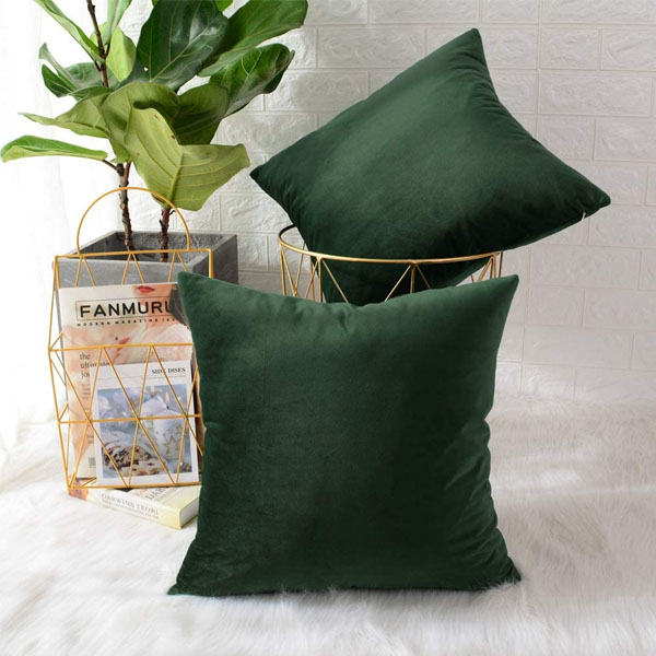 cushion cover green