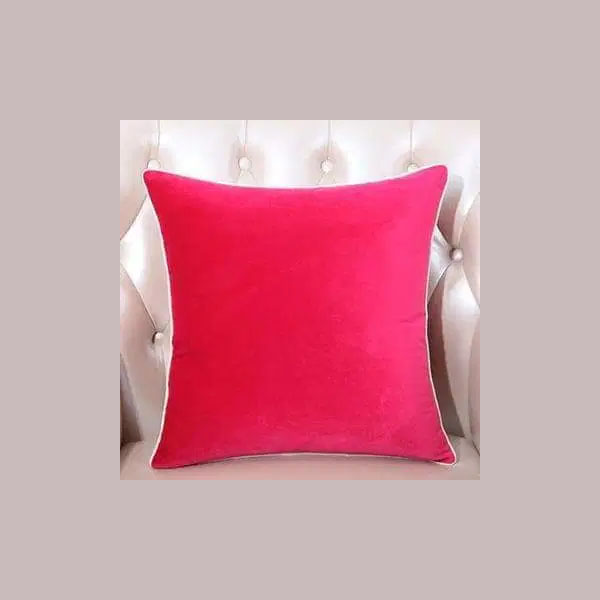 Plain Velvet Cushion Covers Price In Pakistan Brown Myhomedecor.pk