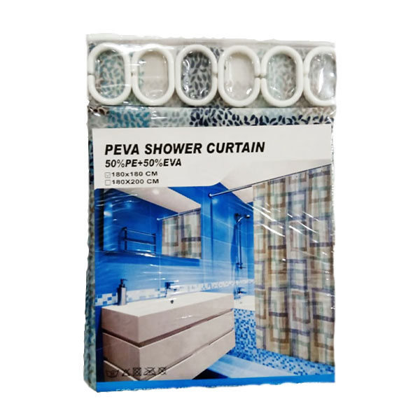 PEVA Waterproof Shower Curtain Bathroom WSC-05-