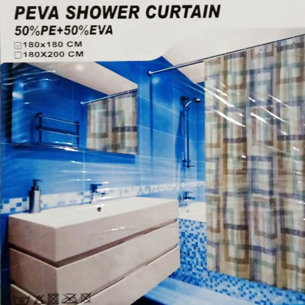 PEVA Waterproof Shower Curtain Bathroom WSC-05-