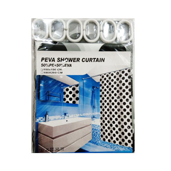 PEVA Waterproof Shower Curtain Bathroom WSC-09