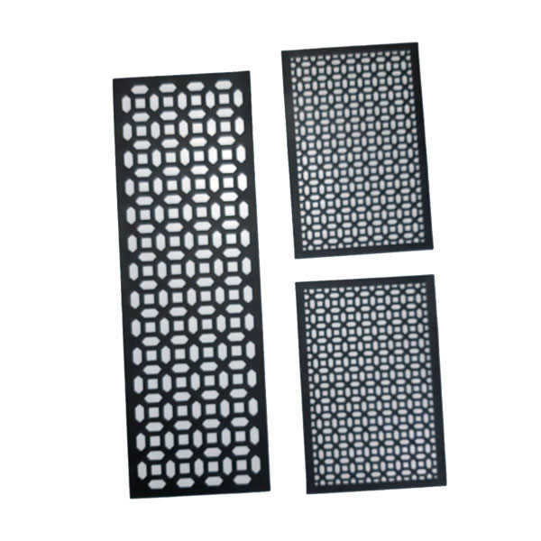 Table Mat PVC Foaming Sheet Black Pattern