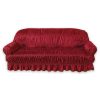 sofa cover red
