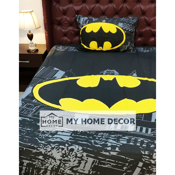 Batman Cartoon Bed Sheet Online in Pakistan 