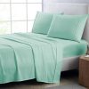 RICH COTTON FITTED BED SHEET - MINT