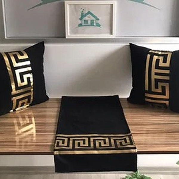 Versace velvet table cushion cover