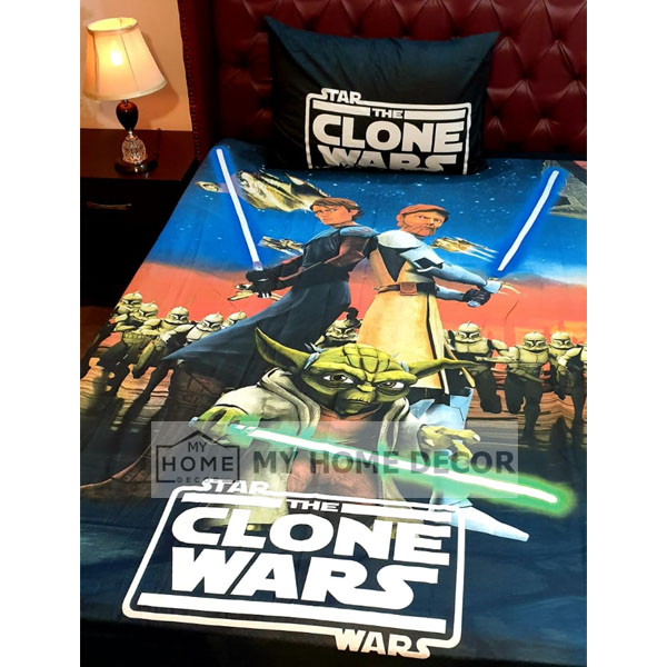Star Wars Cartoon Bed Sheet