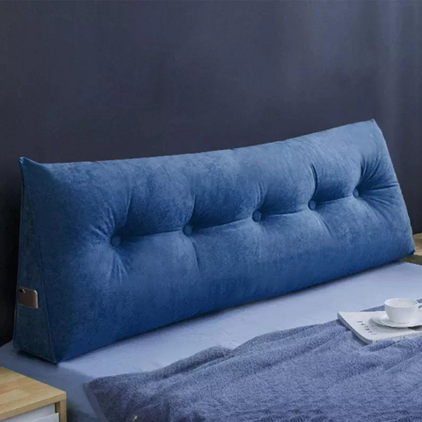 Neck Support Pillow - Blue Velvet
