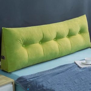Neck Support Pillow - Green Velvet