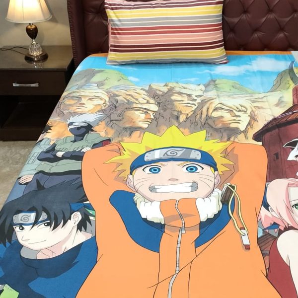 Naruto Cartoon Bed Sheet