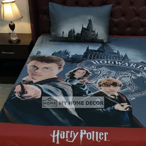 Harry Potter Cartoon Bedsheet