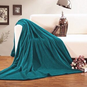 Fleece Blanket-Teal