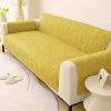 Premium Ultrasonic Quilted Sofa Cover - Golden
